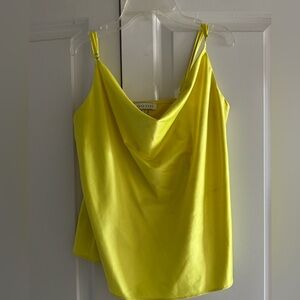 VICI Endless Rose Bright Yellow Satin Camisole US M